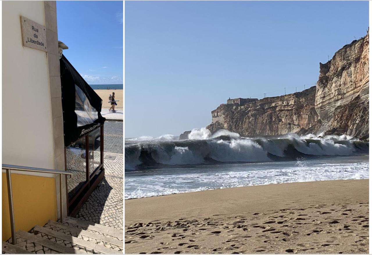Casa Na Onda Liberdade Apartment Nazare Luaran gambar