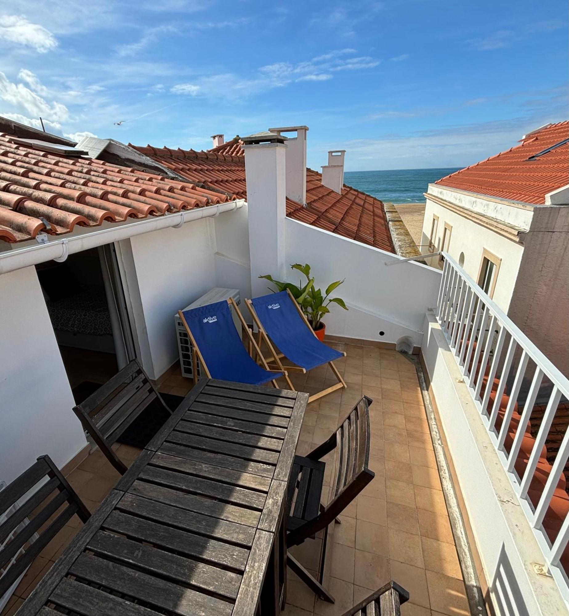 Casa Na Onda Liberdade Apartment Nazare Luaran gambar